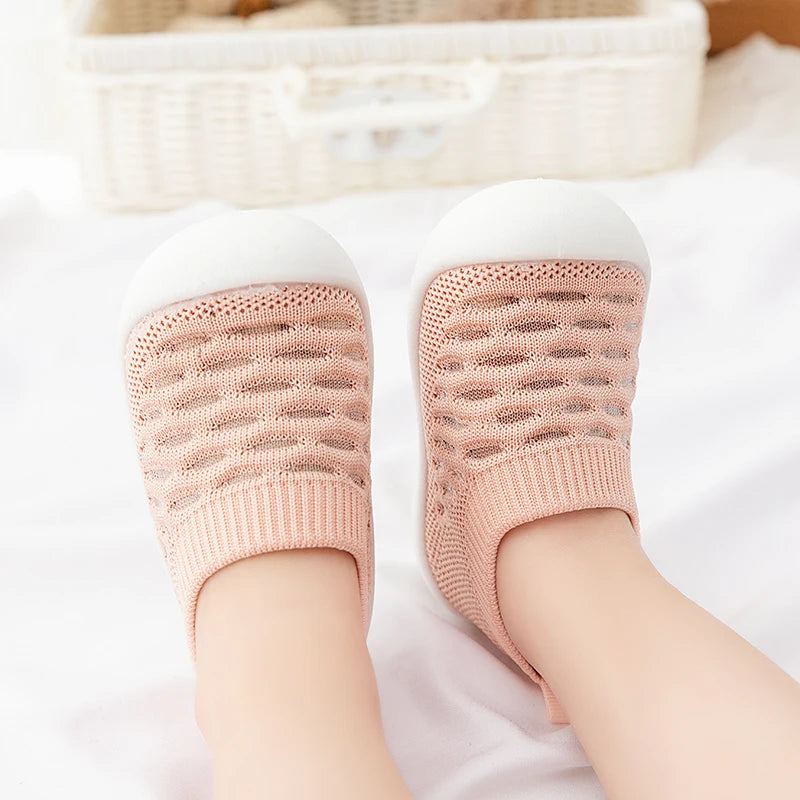 Adorable Mesh Knit Baby Shoes
